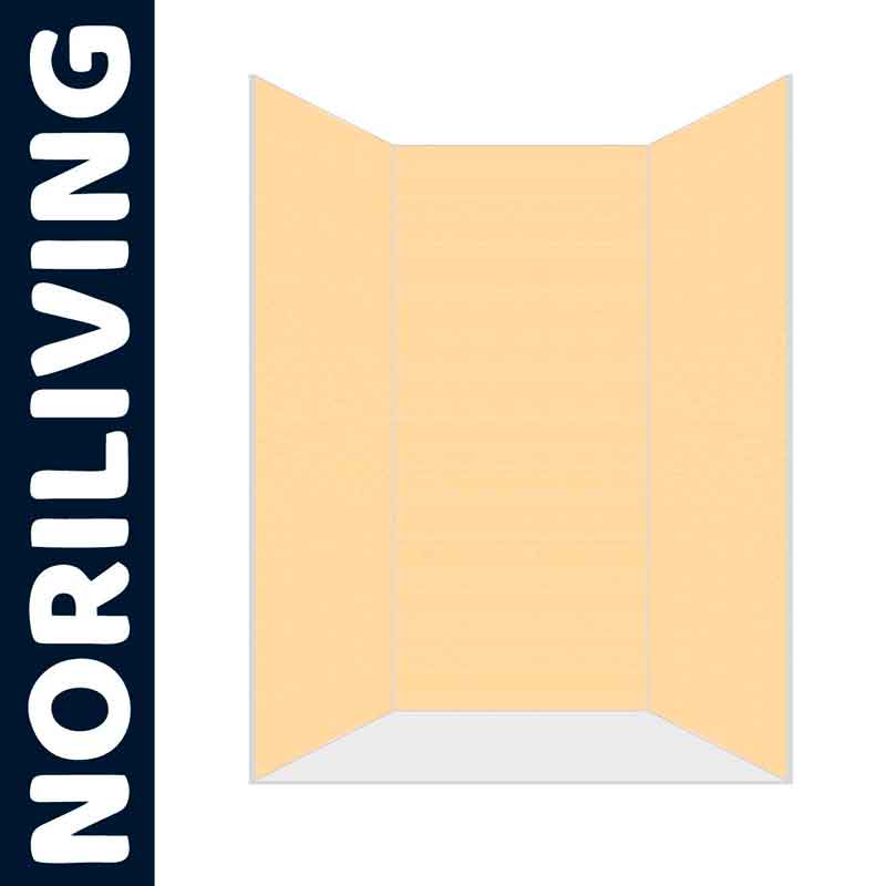 Raumteiler mit drei Paneelen in Beige von Noriliving