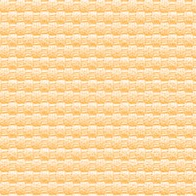 Gelber Waffelstruktur-Stoff Nahaufnahme eines gelben Waffelstruktur-Stoffs