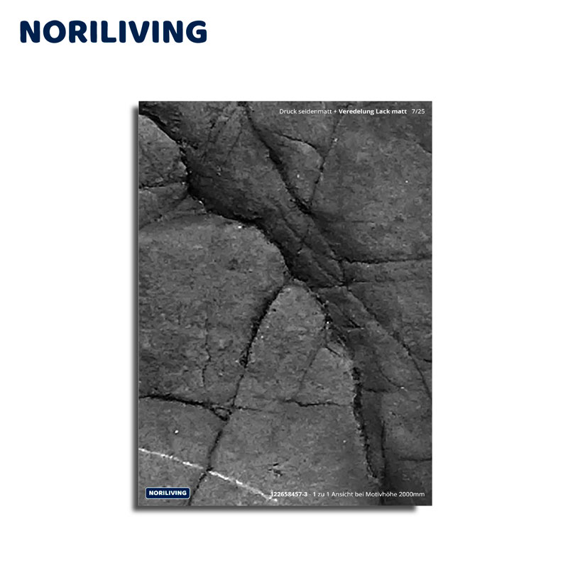 Poster mit steinartiger Struktur, Druck seidenmatt, veredelt mit mattem Lack von Noriliving Nahaufnahme eines Posters mit einer steinartigen Struktur, Druck seidenmatt, Lack matt, angeboten von Noriliving