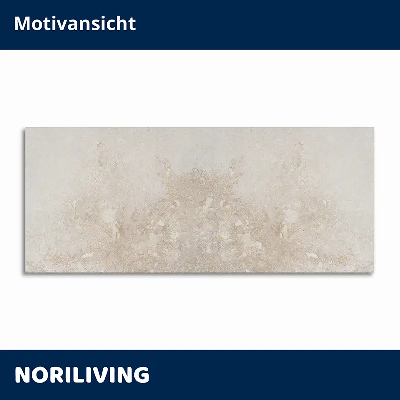 Beiges Wandbild mit dezentem Strukturmotiv, NORILIVING