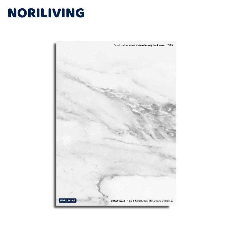 Noriliving - Matte Marmoroptik-Druckplatte Matte Marmoroptik-Druckplatte von Noriliving mit Produktdetails und Logo